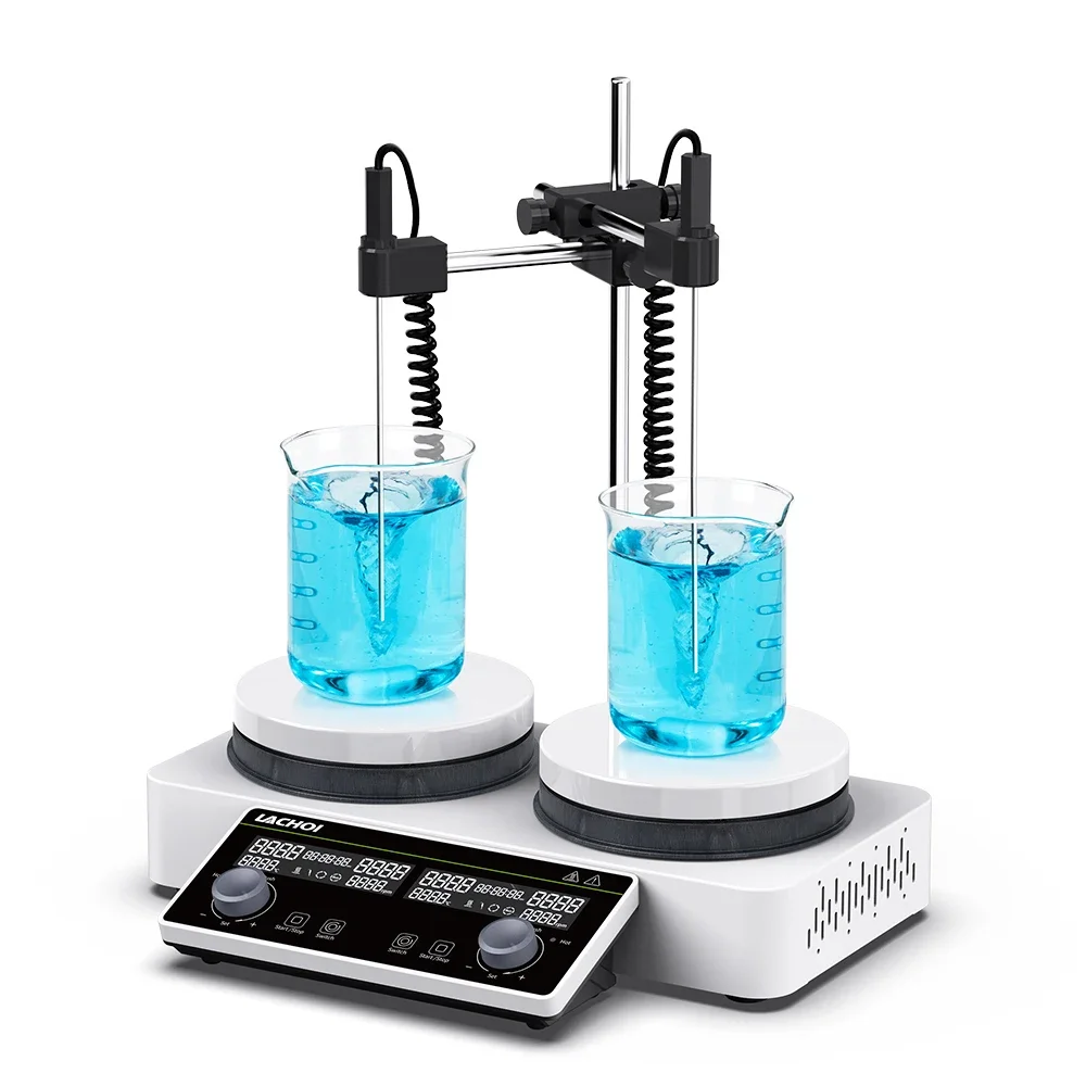 Magnetic Stirrer Hotplate - Agitador Magnético Asíncrono Multiposición MSC con