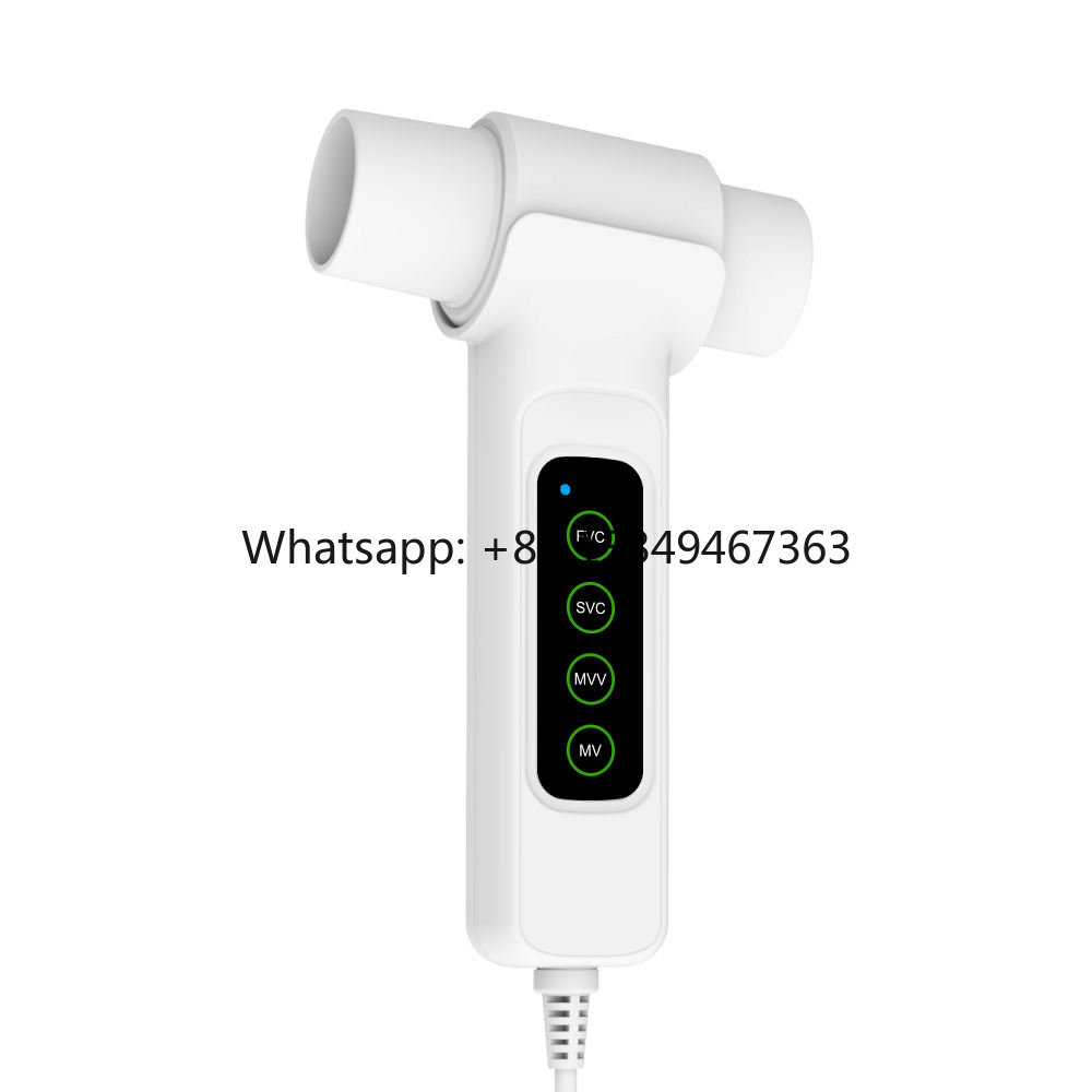 Spirometer Lung Function - Espirómetro Electrónico Portátil para la Evaluación