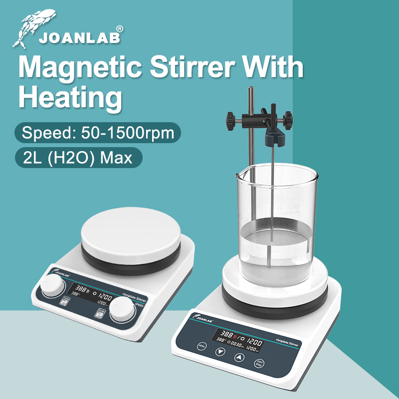 Magnetic Stirrer Hotplate - Agitador magnético JOANLAB con agitador de