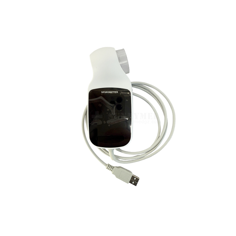 Spirometer Lung Function - Espirómetro Digital SY-B3401 de Fácil Operación,