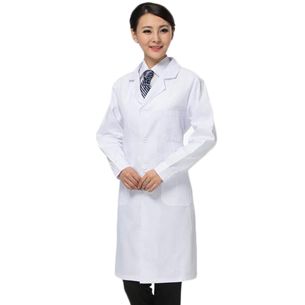Lab Coat Medical - Uniforme de manga larga para mujer,