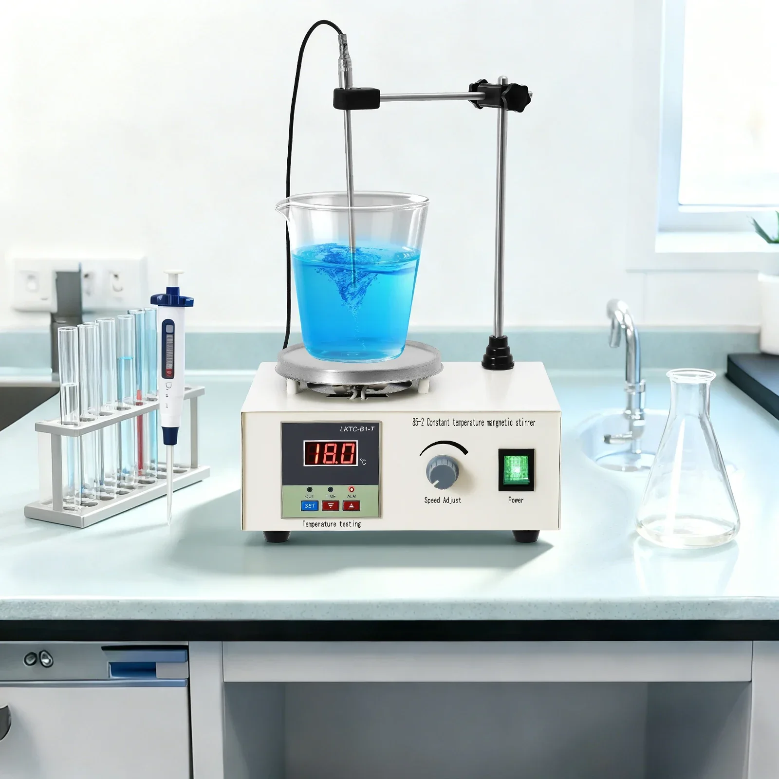 Agitador Magnético de 2000 ml  - Magnetic Stirrer Hotplate reseña y precio