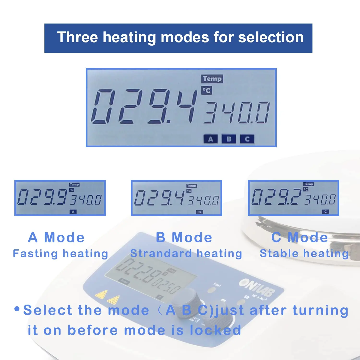 Agitador magnético con placa c - Magnetic Stirrer Hotplate reseña y precio