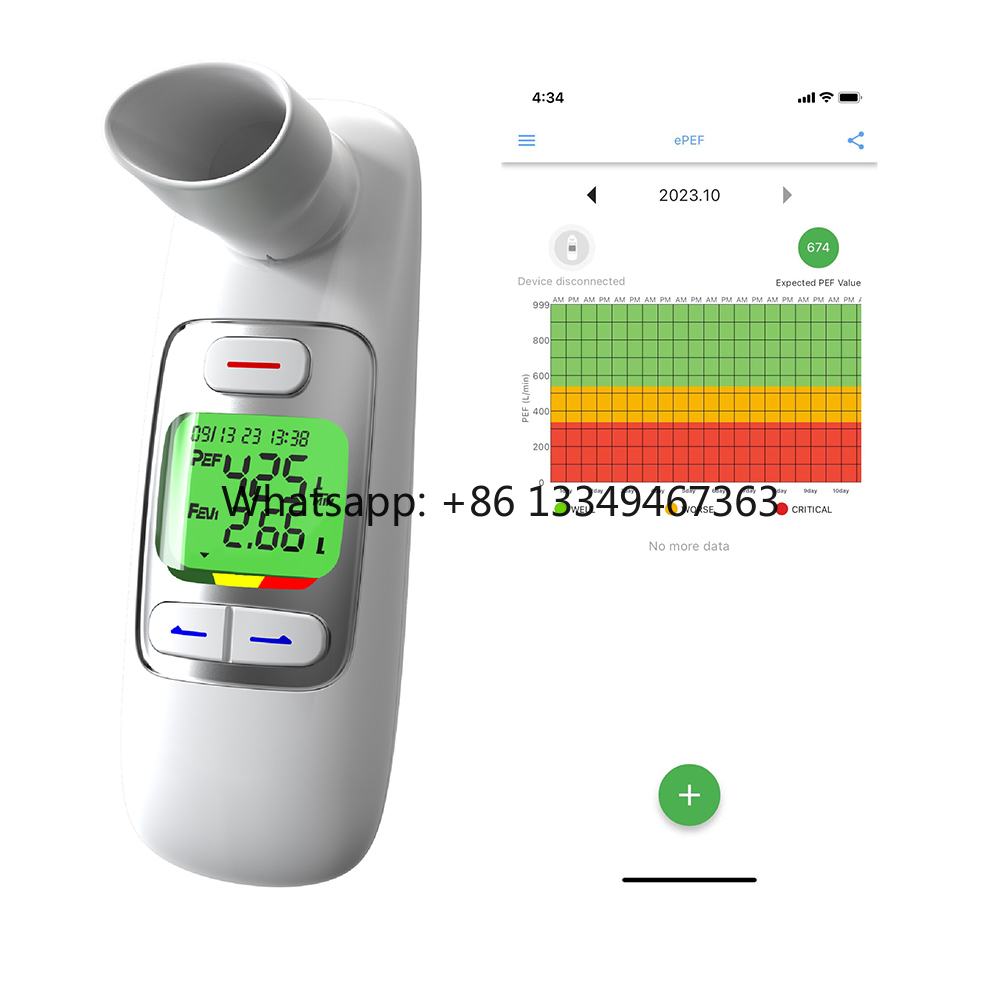 Espirómetro Digital Portátil c - Spirometer Lung Function reseña y precio