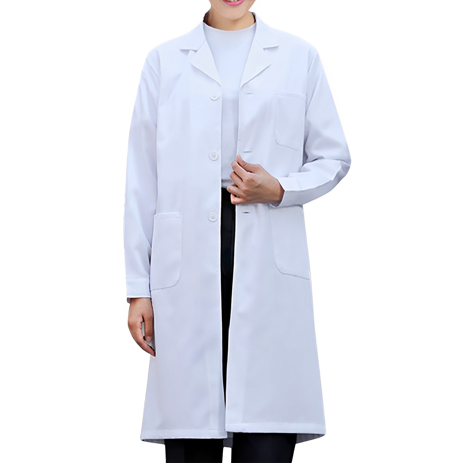 Bata de laboratorio blanca par - Lab Coat Medical reseña y precio