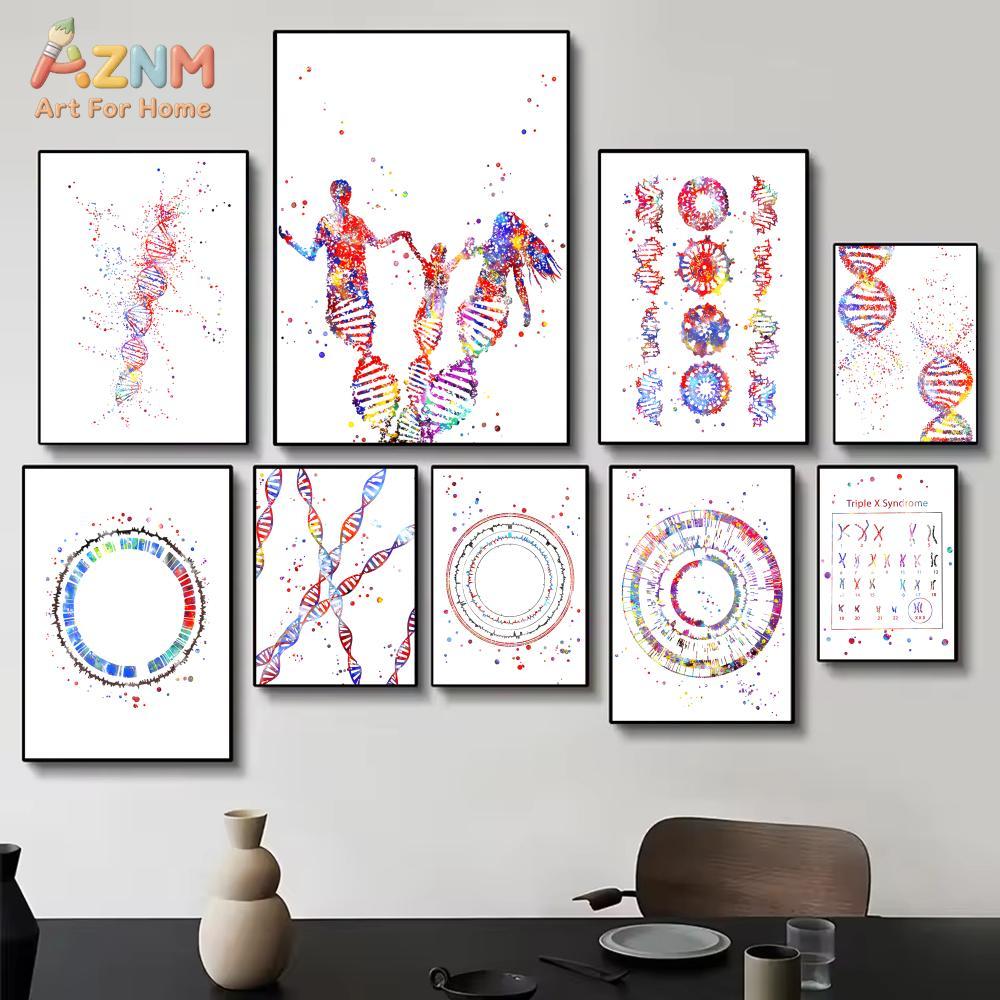 AZNM Impresión en lienzo de AD - Medical Lab And Science reseña y precio