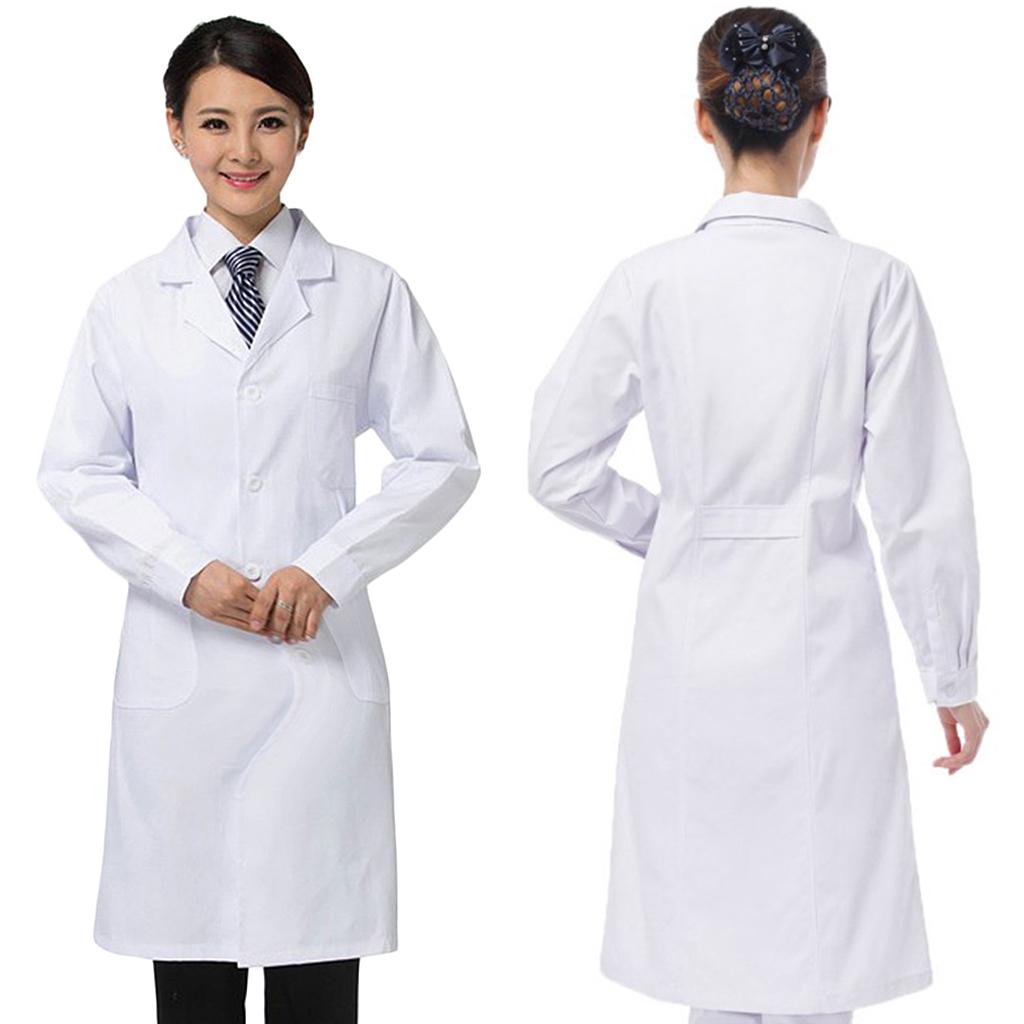 Uniforme de manga larga para m - Lab Coat Medical reseña y precio