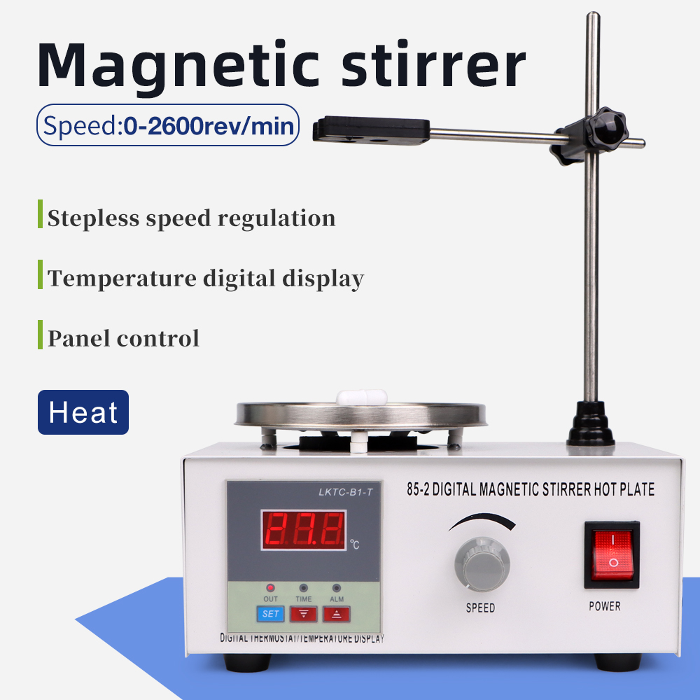 Agitador magnético de placa ca - Magnetic Stirrer Hotplate reseña y precio